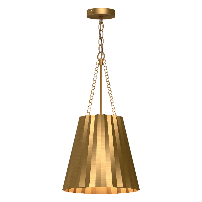 Alora Mood PD528012 Plisse 1-lt 12" Pendant