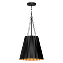 Alora Mood PD528012 Plisse 1-lt 12" Pendant