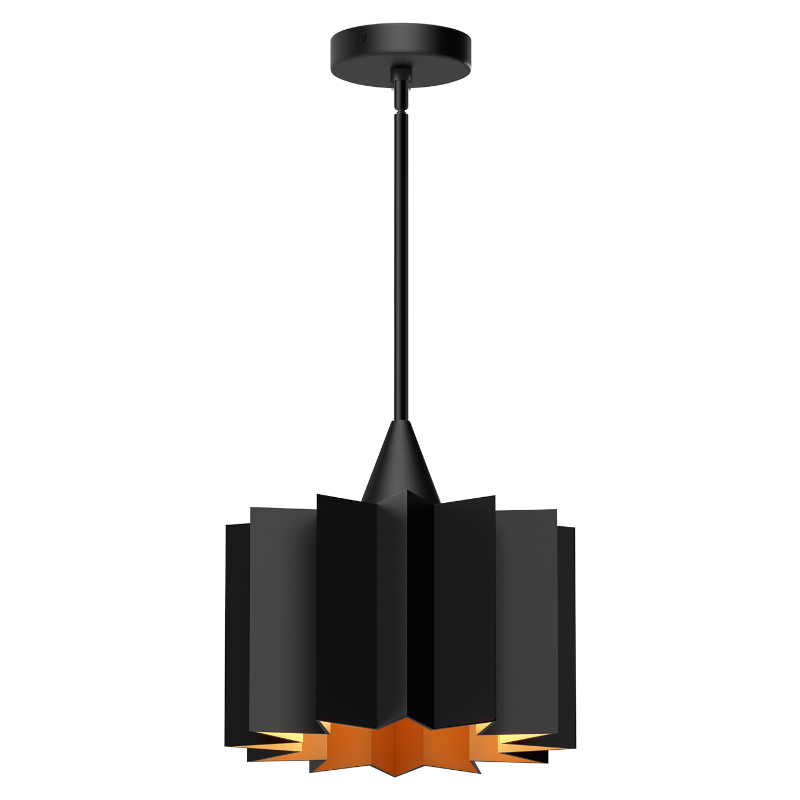 Alora Mood PD528412 Plisse 1-lt 12" Pendant