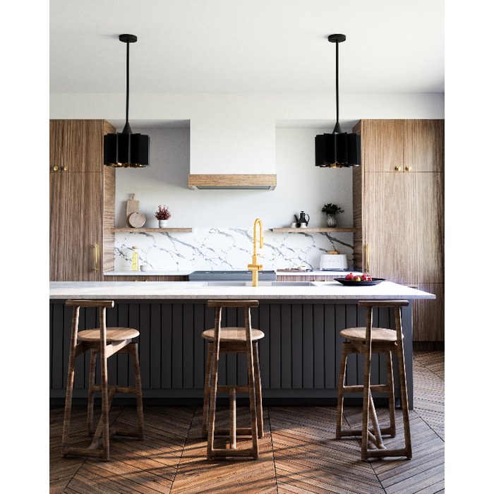 Alora Mood PD528412 Plisse 1-lt 12" Pendant
