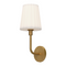 Alora Mood WV628107 Plisse 1-lt 18" Tall Wall Sconce