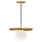 Alora Mood PD501212 Plume 1-lt 12" Pendant