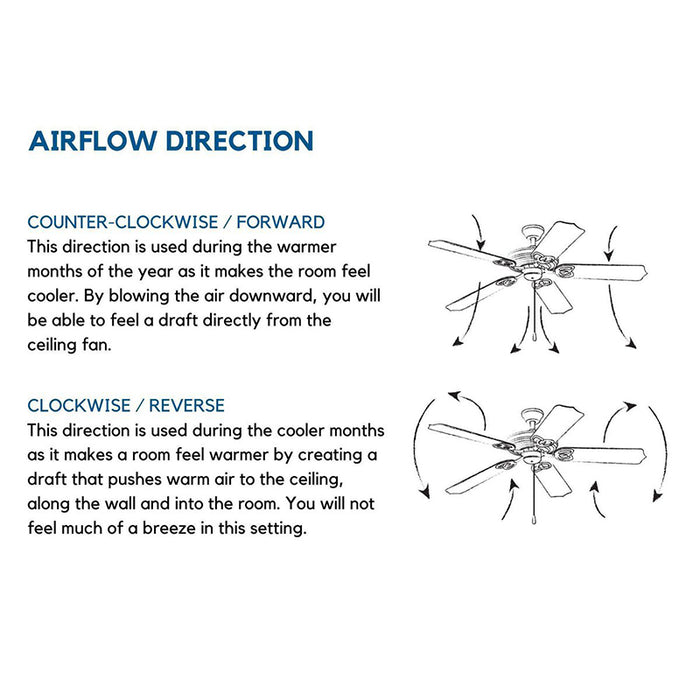 Progress P250022 Chapin 56" Ceiling Fan