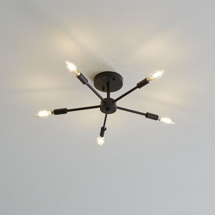 Progress P350219 Delayne 5-lt 16" Semi-Flush Mount