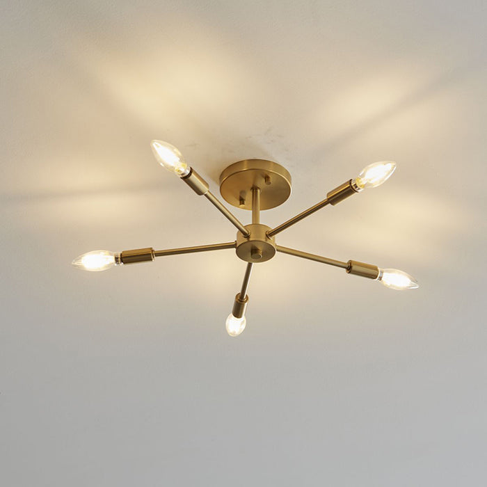 Progress P350219 Delayne 5-lt 16" Semi-Flush Mount