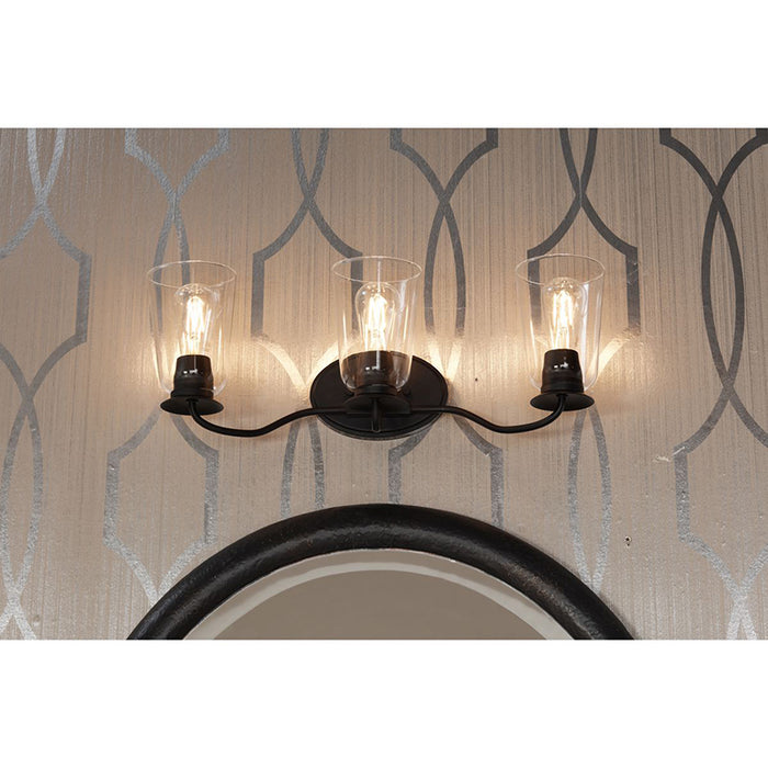 Progress P300263 Durrell 3-lt 22" Bath Vanity Light