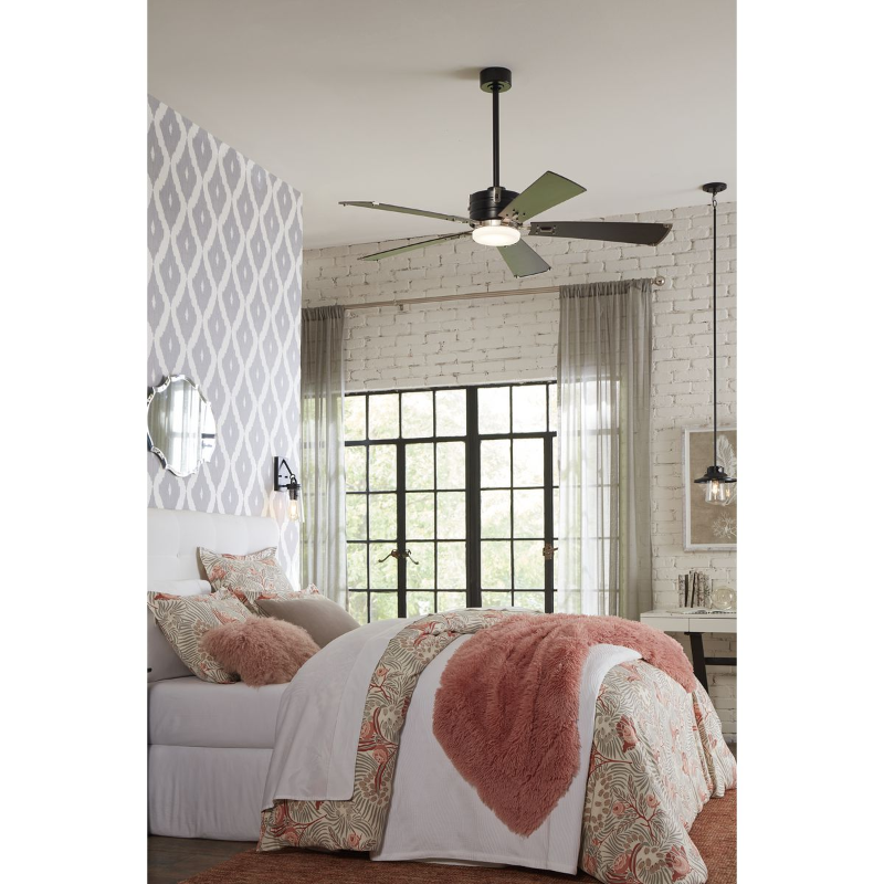 Progress P250021 Glenfalls 56" Ceiling Fan with LED Light Kit