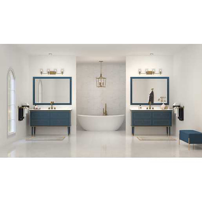 Progress P300363 Calais 4-lt 34" Bath Vanity Light
