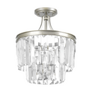 Progress P2325 Glimmer 3-lt 13" Convertible Semi-Flush