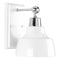 Progress P300039 Bramlett 1-lt 8" Tall Bath Vanity Light