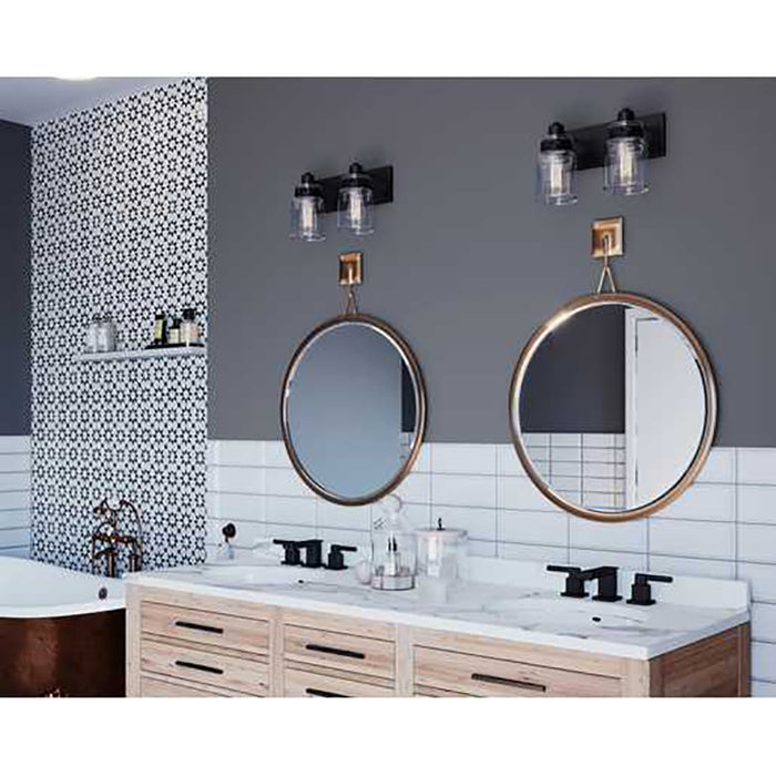 Progress P300046 Calhoun 2-lt 13" Bath Vanity Light