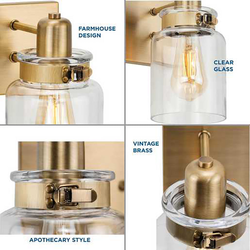 Progress P300048 Calhoun 4-lt 30" Bath Vanity Light