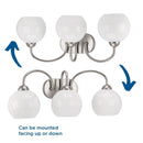 Progress P300086 Carisa 3-lt 25" Bath Vanity Light