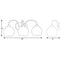Progress P300086 Carisa 3-lt 25" Bath Vanity Light