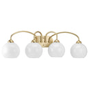 Progress P300087 Carisa 4-lt 33" Bath Vanity Light