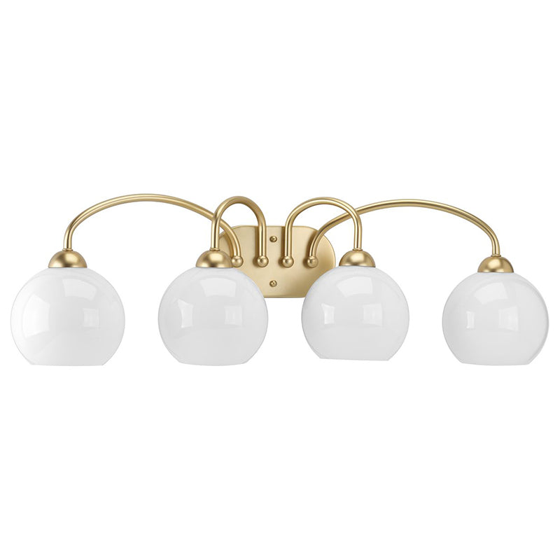 Progress P300087 Carisa 4-lt 33" Bath Vanity Light