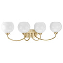 Progress P300087 Carisa 4-lt 33" Bath Vanity Light