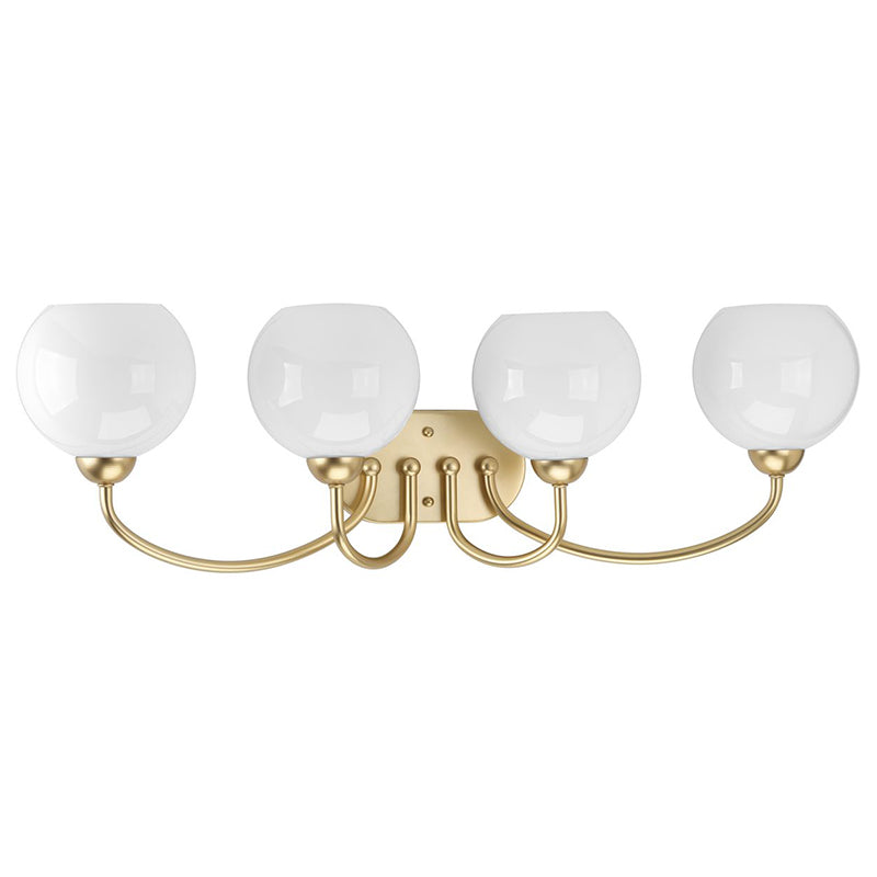 Progress P300087 Carisa 4-lt 33" Bath Vanity Light