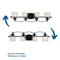 Progress P300256 Bowman 4-lt 34" Bath Vanity Light