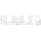 Progress P300264 Durrell 4-lt 31" Bath Vanity Light