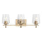 Progress P300362 Calais 3-lt 24" Bath Vanity Light