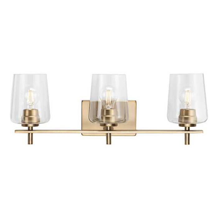 Progress P300362 Calais 3-lt 24" Bath Vanity Light