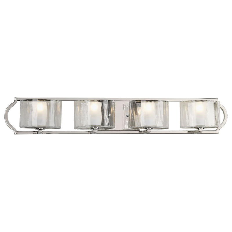 Progress P3078 Caress 4-lt 35" Bath Vanity Light