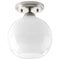 Progress P350075 Carisa 1-lt 7" Flush Mount