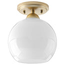 Progress P350075 Carisa 1-lt 7" Flush Mount