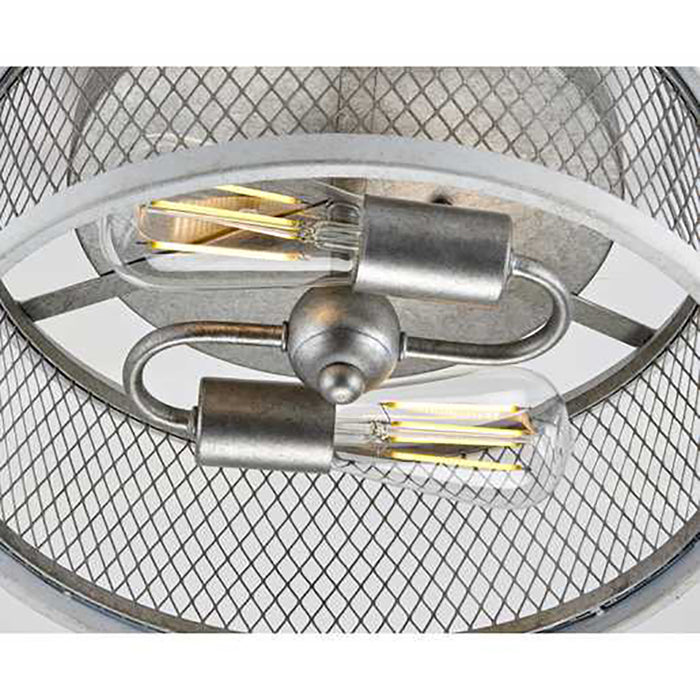 Progress P350154 Austelle 2-lt 14" Flush Mount