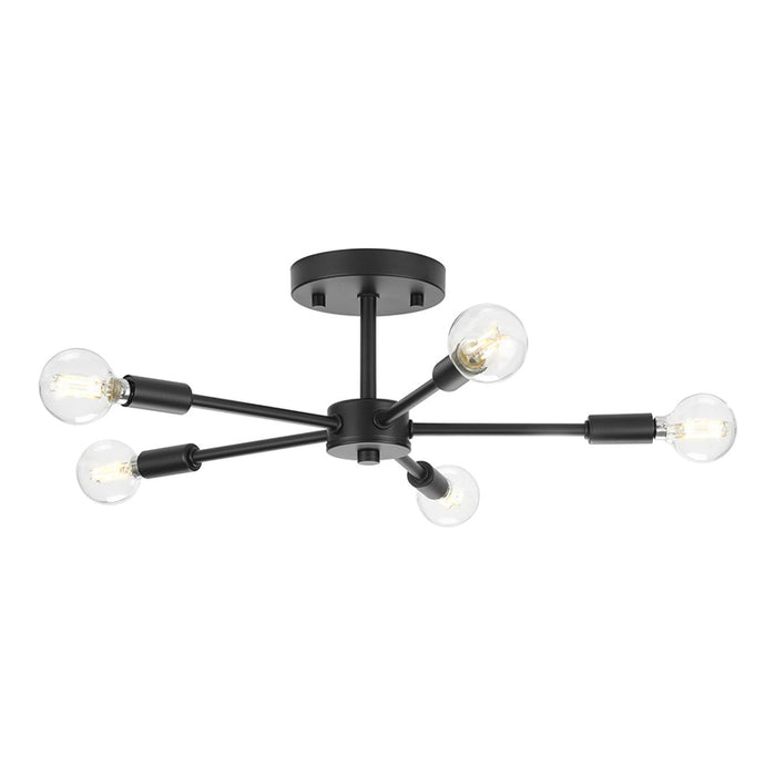 Progress P350219 Delayne 5-lt 16" Semi-Flush Mount
