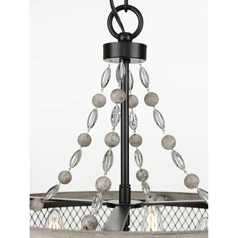 Progress P3846 Austelle 4-lt 18" Chandelier