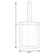 Progress P500192 Mast 1-lt 6" Pendant