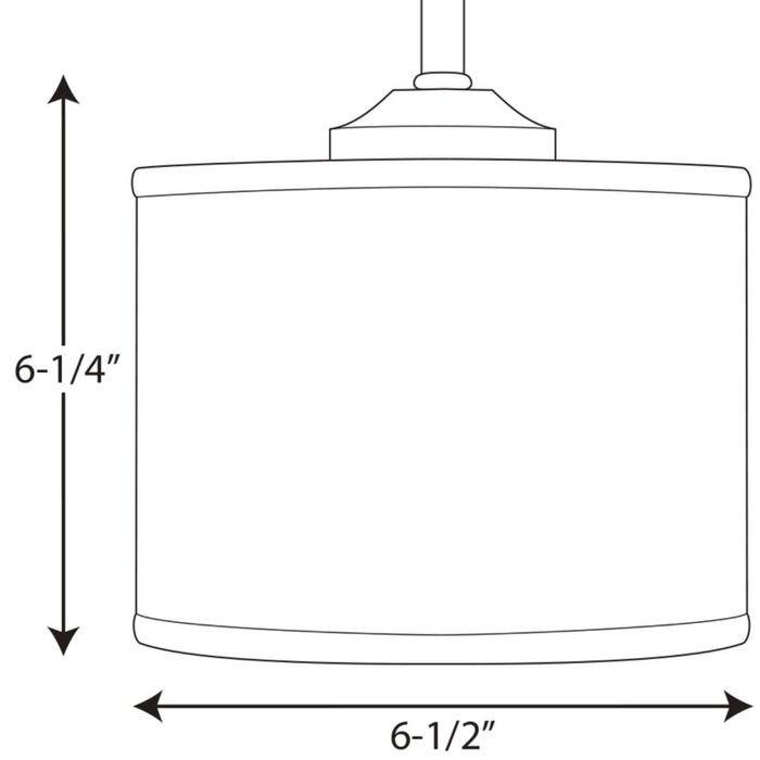 Progress P5065 Inspire 1-lt 7" Pendant