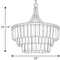 Progress P5346 Glimmer 6-lt 28" Pendant