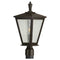 Progress P540039 Cardiff 1-lt 20" Tall Outdoor Post Lanter with DURASHIELD