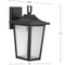 Progress P560308 Padgett 1-lt 15" Tall Outdoor Wall Lantern