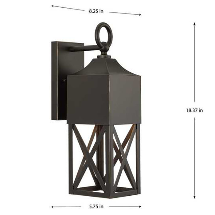 Progress P560316 Birkdale 1-lt 18" Tall Outdoor Wall Lantern