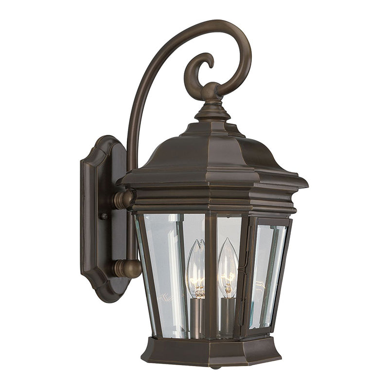 Progress P5671 Crawford 2-lt 17" Tall Outdoor Wall Lantern