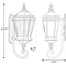 Progress P6633 Crawford 1-lt 33" Tall Outdoor Wall Lantern