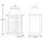 Progress P6634 Maison 1-lt 14" Tall Outdoor Wall Lantern