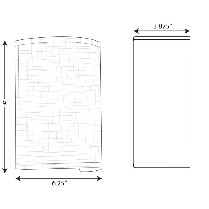 Progress P710071 Inspire LED 1-lt 9" Tall LED Wall Sconce