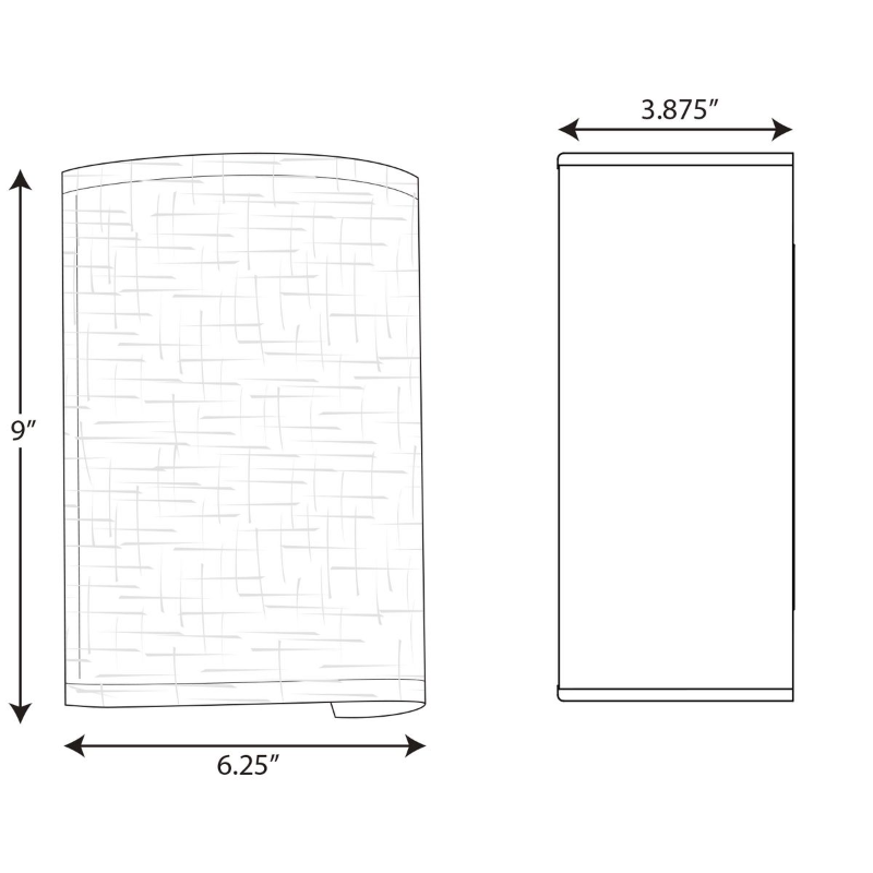 Progress P710071 Inspire LED 1-lt 9" Tall LED Wall Sconce