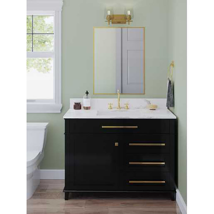 Progress P300361 Calais 2-lt 15" Bath Vanity Light