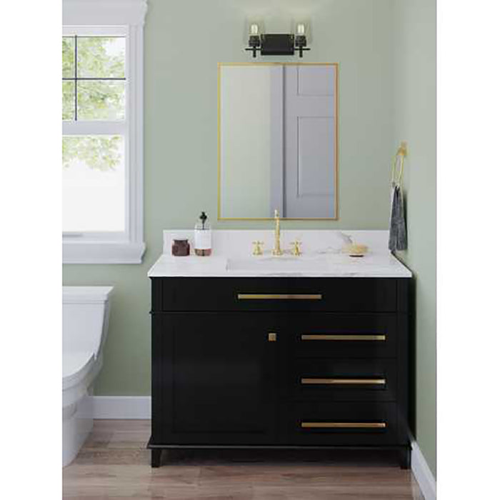 Progress P300361 Calais 2-lt 15" Bath Vanity Light