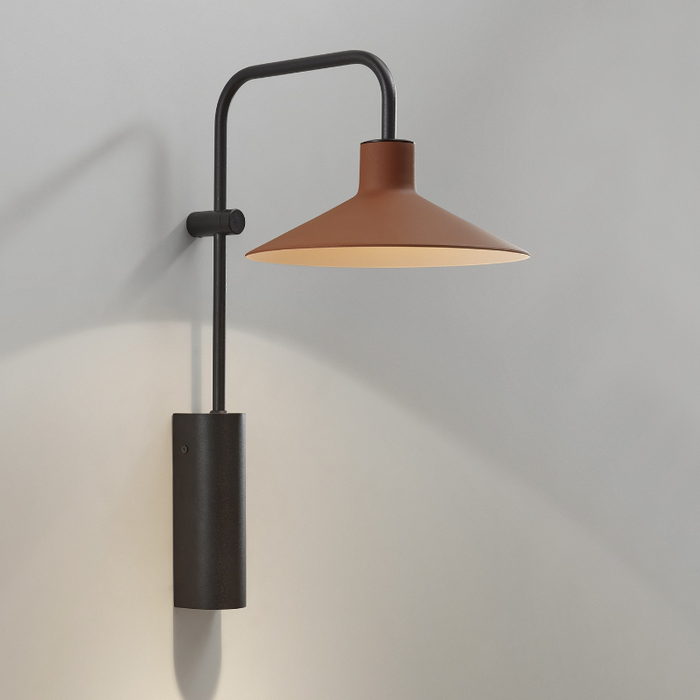 Bover Platet A/02 1-lt 16" Tall LED Wall Sconce, 0-10V