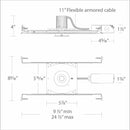 WAC R1BRD-08 Ocularc 1.0 8W 1" Round Open Reflector