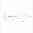 WAC R1BRD-08 Ocularc 1.0 8W 1" Round Open Reflector