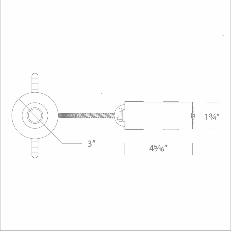 WAC R1BRD-08 Ocularc 1.0 8W 1" Round Open Reflector