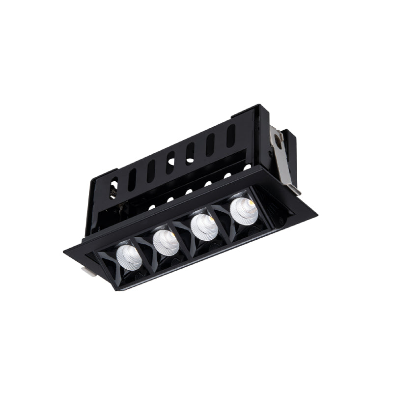 WAC R1GAT04-S Multi Stealth 4 Cell Adjustable Trim, 16° Beam